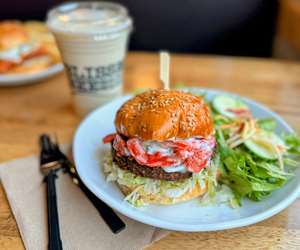 Goddess veggie burger