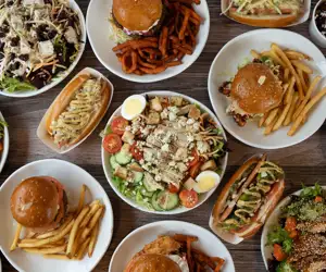 Breakfast lunch and dinner served daily. 